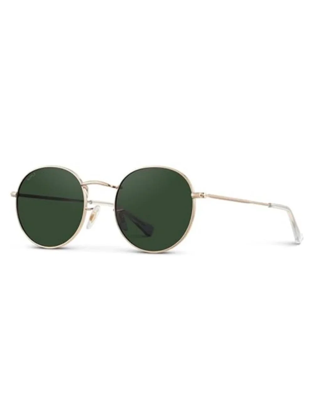 WearMe Pro Round Sunglasses Gold Frame Green Lens Retro Vintage Shades Unisex